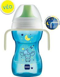 MAM Fun to Drink Cup Night  Κυπελλο με χερουλια που φωσφωριζουν στο σκοταδι  8+m  270ml  SKU 463
