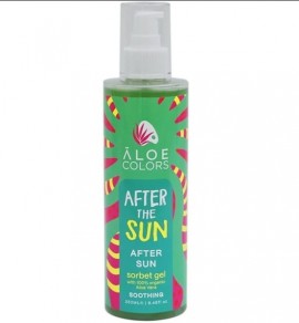 Aloe Colors Into The Sun After Sun Sorbet Gel Τζελ Σώματος για Mετά τον Ήλιο, 250ml