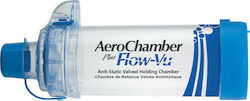 Trudell Aerochamber Plus Flow-Vu Mouthpiece Adults Αεροθάλαμος Εισπνοών Κατάλληλος για Ενηλικες