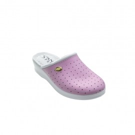 SANAFLEX Δερμάτινο Ανατομικό Σαμπό Χρώμα Ρόζ SKU 20C