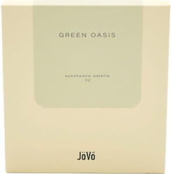 JOVO Green Oasis Color  Παλέτα με Σκιές Ματιών σε Στερεή Μορφή N02 14 gr