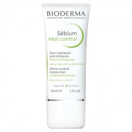 BIODERMA Sebium Mat Control Ενυδατική Φροντίδα για Ματ και Λεία Επιδερμίδα, 30ml