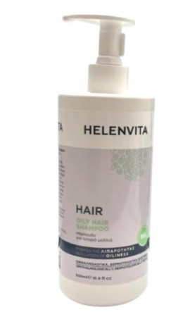Helenvita Oily Hair Shampoo Σαμπουάν για Ρύθμιση της Λιπαρότητας 500ml