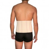 SANAFLEX  Αυτοκόλλητη ζώνη με τέσσερις μπανέλες Υψος 24 εκ. Εκρου SKU B1203