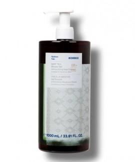 Korres Renewing Body Cleanser  Mint Tea Αφρόλουτρο με πρασινο τσαι 1000 ml