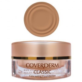Coverderm  Classic Concealing Foundation No7, Make-Up που Καλύπτει Τέλεια και Φυσικά Έντονες Δυσχρωμίες με SPF30, 15ml