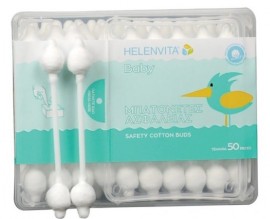 HELENVITA Baby Βρεφικές Μπατονέτες Ασφαλείας, 50τμχ