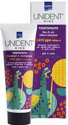 Intermed  Κids Toothpaste  6+ ετων  Οδοντόκρεμα παιδικη  1400 ppm με Γεύση Τσιχλόφουσκα 50ml
