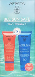 APIVITA Set Bee Sun Safe Beach Essentials  Aντηλιακό Γαλάκτωμα Σώματος και after sun