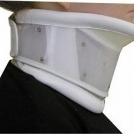 ADCO Αυχενικό Κολλάρο Ρυθμιζόμενου Υψους με Υποσαγώνιο Λευκο 1 τμχ  SKU 01103