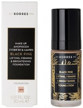 Korres Μαύρη Πεύκη Make Up Lifting, Firming & Brightening Fountation  BPF00, 30ml