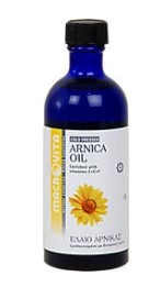 MACROVITA Arnica oil Ελαιο αρνικας  για μυϊκούς πόνους, θλάσεις, μώλωπες ή πιασίματα 100 ml