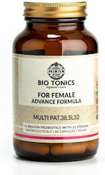 BIOTONICS  For Female Advance Formula Συμπλήρωμα για την Ενίσχυση του Ανοσοποιητικού 60 φυτικές κάψουλες