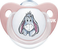 NUK DISNEY WINNIE Πιπίλα με Κρίκο από Σιλικόνη 6-18 m SKU 10.736.379