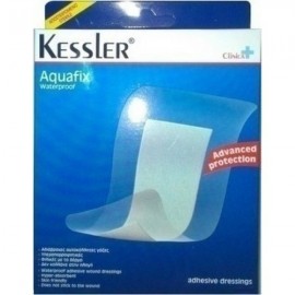 Kessler Aquafix Waterproof, Αδιάβροχες Αυτοκόλλητες Γάζες 10cmx15 cm (5 Γάζες)