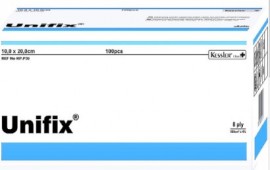 Kessler Unifix Μη Αποστειρωμένες Γάζες 8ply 10x20cm 100τμχ