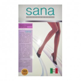 SANAFLEX Καλσόν (18-20mmHg) 140 DEN μεσαία προς ισχυρή διαβαθμισμένη  συμπίεση Χρώμα Φιμέ