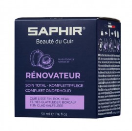 SAPHIR RENOVATEUR  Άχρωμη κρέμα για την περιποίηση δερμάτων, περιέχει πανάκι, 50ml SKU  15221014