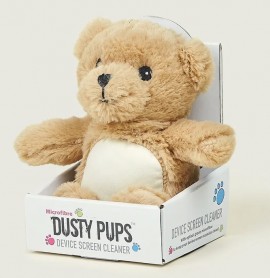 WARMIES Dusty Pups Teddy Bear Αρκoυδάκι καθαριστικά συσκευών, 1τμχ