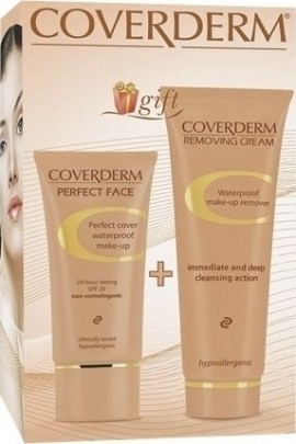 Coverderm Set perfect face Make up No3 30ml και Waterproof Removing Cream 75ml