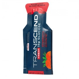 Transcend Glucose Gel Strawberry Τζελ Γλυκόζης 15g με Γεύση Φράουλα, 1τεμ