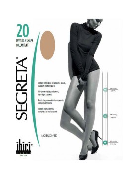 Segreta Invisible Shape Collant 20 DEN Καλσον N XL Noisette