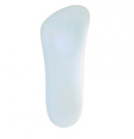 ANATOMIC HELP Ανατομικοί Πάτοι Σιλικόνης 3/4  Διαφανο 2τμχ  No 44-46 SKU 0732