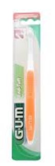 GUM  End Tuft  Οδοντόβουρτσα με μικρή κεφαλή για εμφυτεύματα πορτοκαλι   SKU 308