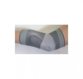 ADCO Επιαγκωνίδα Ελαστική με επιθέματα Σιλικόνης Γκρι SKU 03180