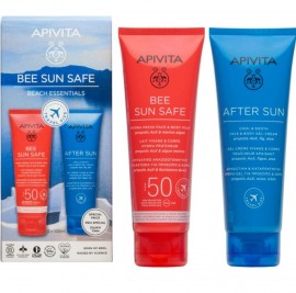 APIVITA Bee Sun Safe Pack Ενυδατικό Αναζωογονητικό Γαλάκτωμα Για Πρόσωπο & Σώμα SPF50 100ml & After Sun 100ml
