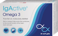 IgActive Omega  3 Ιχθυέλαιο 1000mg 30 μαλακές κάψουλες