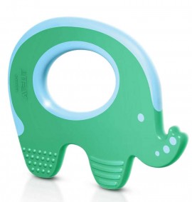 AVENT PHILIPS Κρίκος οδοντοφυΐας Ελεφαντάκι πράσινο για μωρά 3+m  SKU199/00