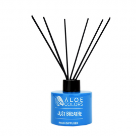 Aloe  Colors Just Breathe Reed Diffuser Αρωματικο χωρου με ξυλακια εμποτισμενα  125 ml