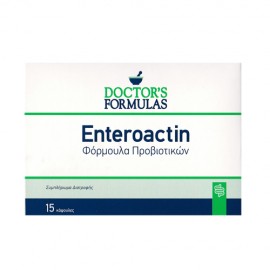 Doctors Formulas  ENTEROACTIN Φόρμουλα Προβιοτικών, 15 κάψουλες