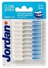 Jordan Clean Between  Sticks Regular Μεσοδόντια Βουρτσάκια 20 τμχ