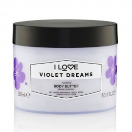 I LOVE Cosmetics Violet Dreams Body Butter Κρέμα σώματος  με αρώματα Βιολέτας και Φρούτων  300ml