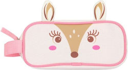 Zoocchini Fiona the Fawn, ZOO28204 PENCOL CAZE Κασετίνα με 1 Θήκη  Ροζ