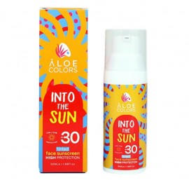 Aloe Colors Into The Sun SPF30 Tinted Face Sunscreen Αντηλιακή Κρέμα Προσώπου Υψηλής Προστασίας Με Χρώμα 50ml