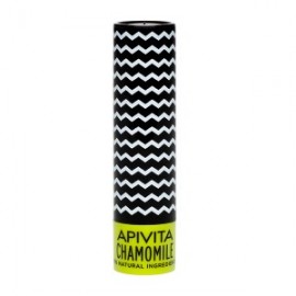 APIVITA Lip Care SPF 15 με Χαμομήλι, 4.4gr
