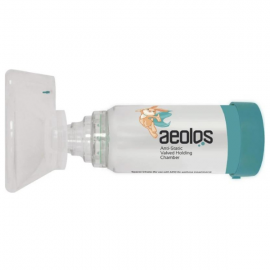 Aeolos Αεροθάλαμος Εισπνοών με Μάσκα για Παιδιά 0-18m, 1 τμχ