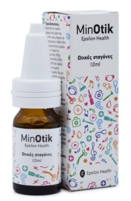 Epsilon Health MinOtik Ear Drops Για ενηλικες και παιδια 10ml
