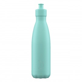CHILLYS  Θερμός  Με Sport Πώμα   Pastel Green 500ml