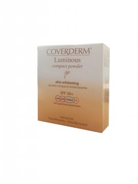 Coverderm  Luminous Compact Powder N 5 SPF50+ HEVisible, Πούδρα για την Αντιμετώπιση των Πανάδων και των Κηλίδων του Δέρματος, 10gr