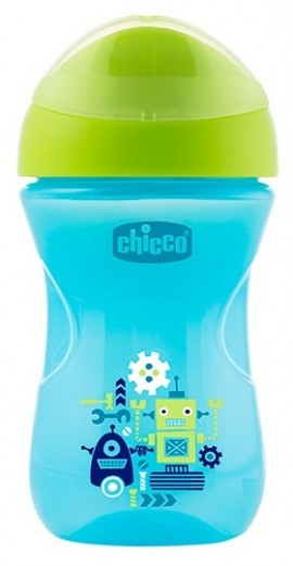 CHICCO Easy Cup  Εκπαιδευτικο Κύπελλο 12+m 266 ml   1 τμχ σιελ  SKU 06961-20