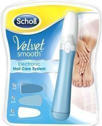 SCHOLL Set  Velvet Smooth Ηλεκτρικό Σύστημα Περιποίησης Νυχιών