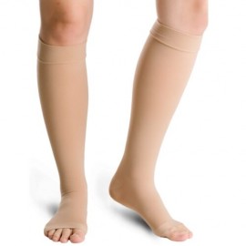 VARISAN TOP καλτσες κατω γονατο ανοιχτα δαχτυλα  23-32 mmHg Μπεζ SKU CCL2