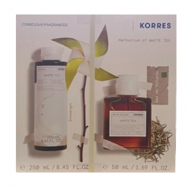 Korres Set  White Tea Αφρόλουτρο 250ml & White Tea Eau de Toilette Γυναικείο Άρωμα  50ml