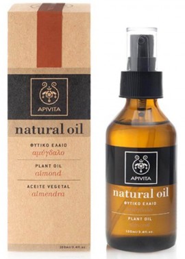 APIVITA Φυτικό Έλαιο με Αμύγδαλο, 100ml