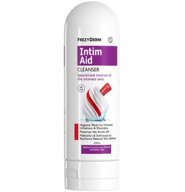 Frezyderm  Intim Aid Cleanser  PH 5.0 Εξειδικευμένο Καθαριστικό της Ευαίσθητης Περιοχής, 200ml