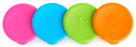MUNCHKIN 4pk Miracle Cup Lids Ανταλλακτικά Καπάκια Πολύχρωμα για όλα τα κύπελλα και ποτήρια Munchkin Miracle 4 τμχ.